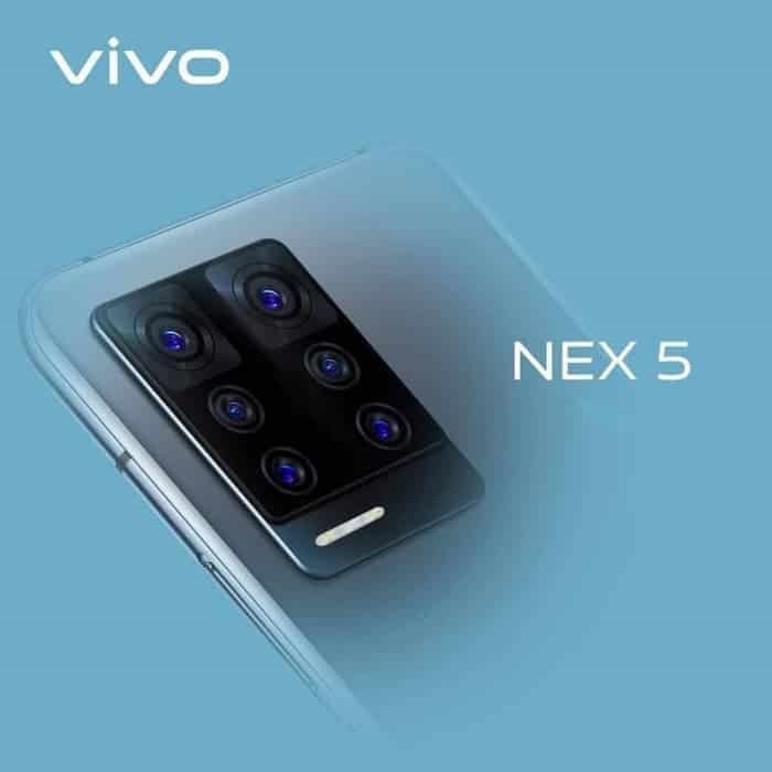 vivo NEX 5, toplam 7 kamerayla gelecek