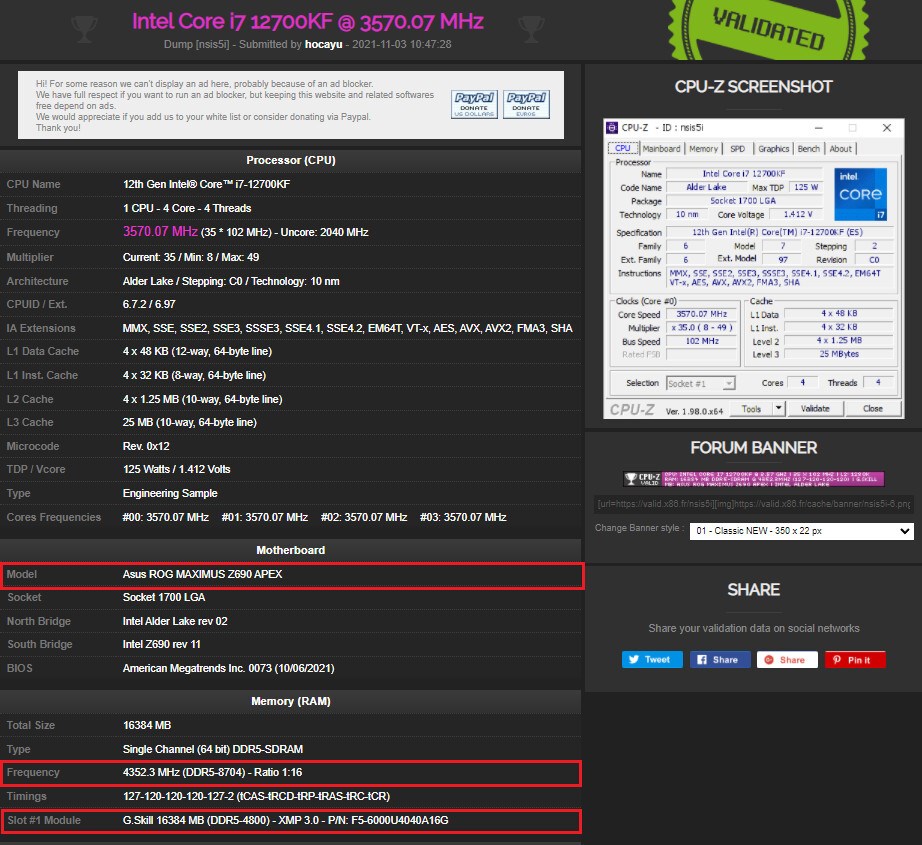 G.SKILL Trident Z DDR5