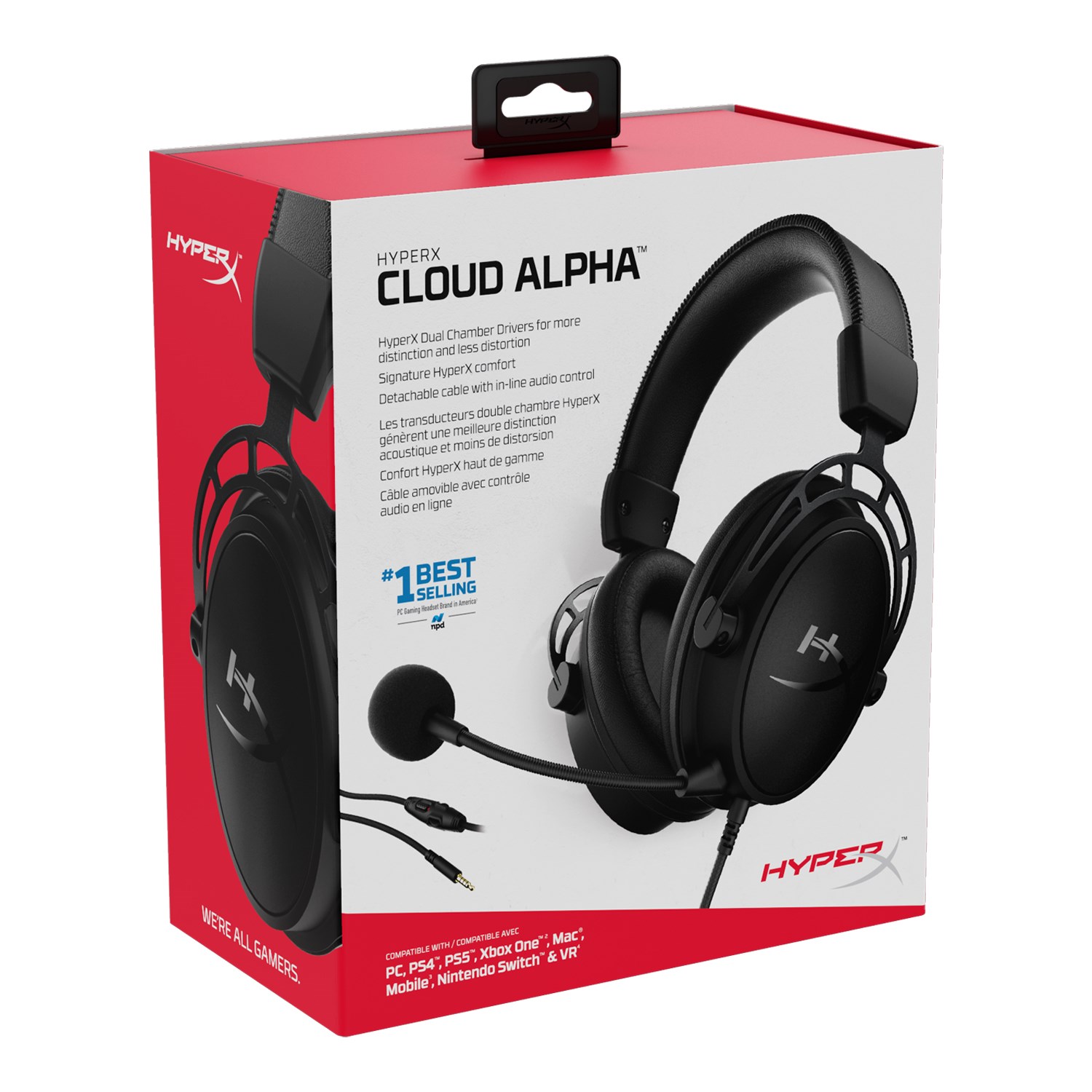 Hyperx Alpha S Blackout Купить