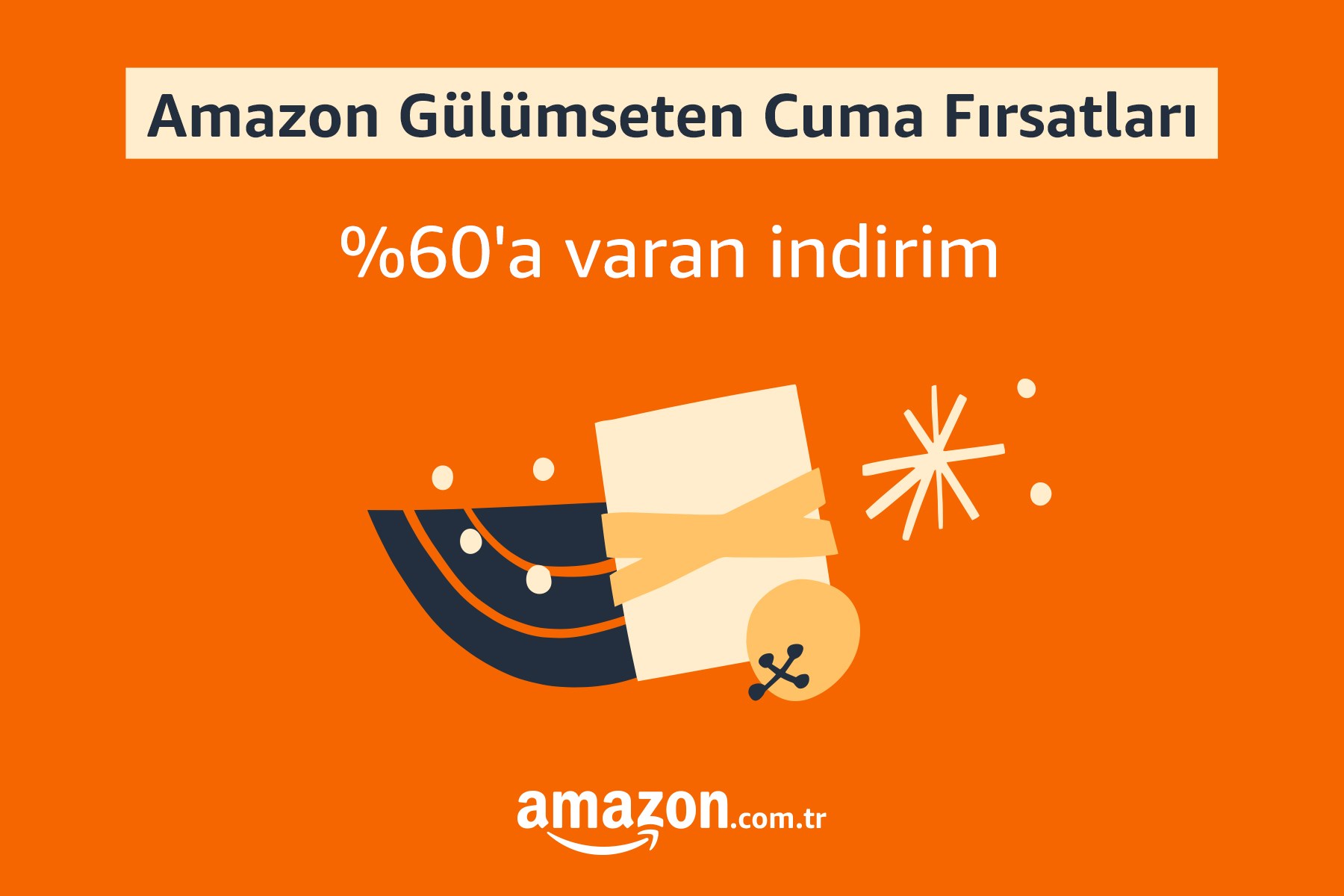 Amazon'da Gülümseten Cuma Fırsatları başladı