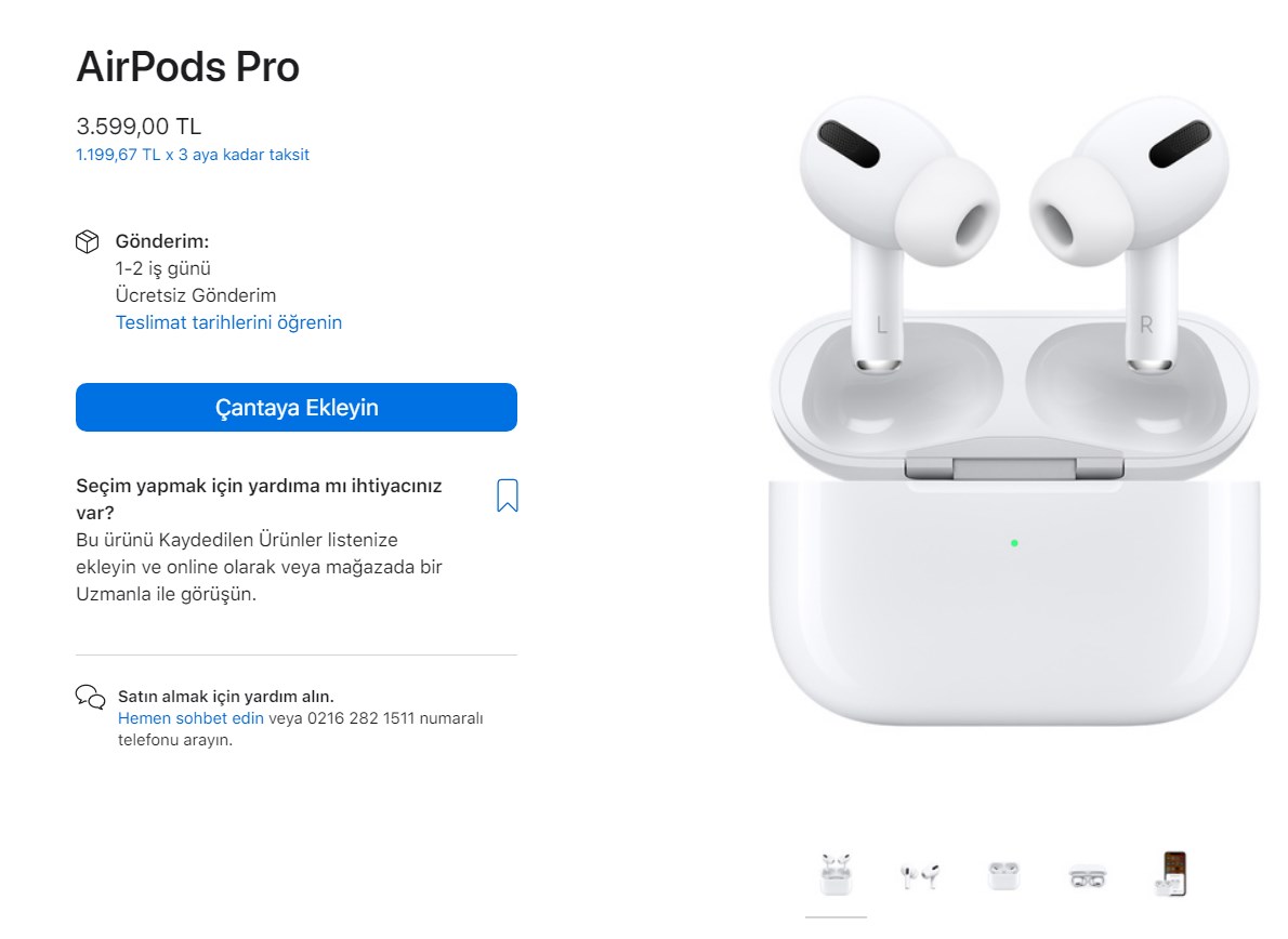 AirPods Pro fiyatı