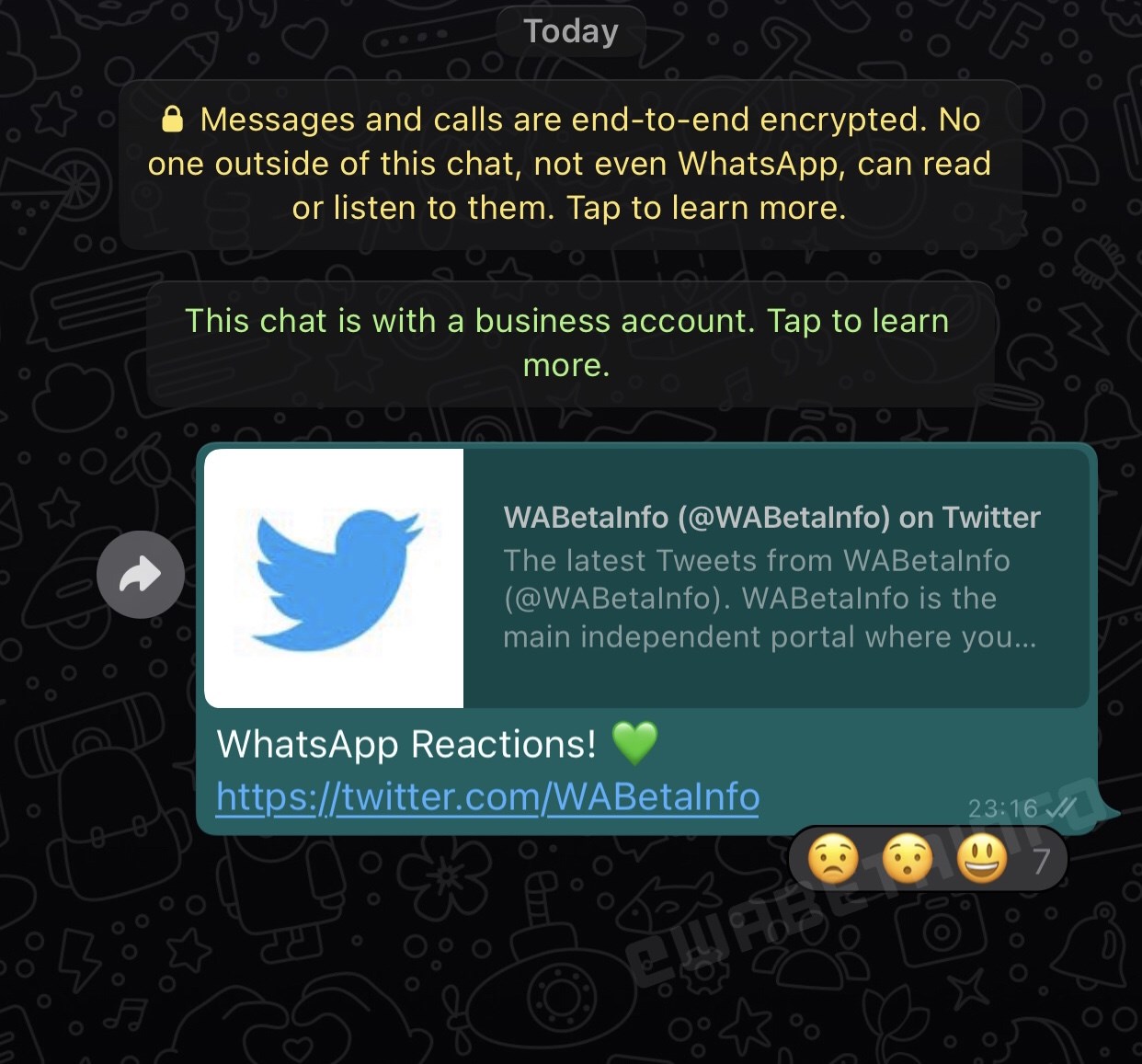 WhatsApp, mesajlara emoji ile tepki verme özelliği geliştiriyor