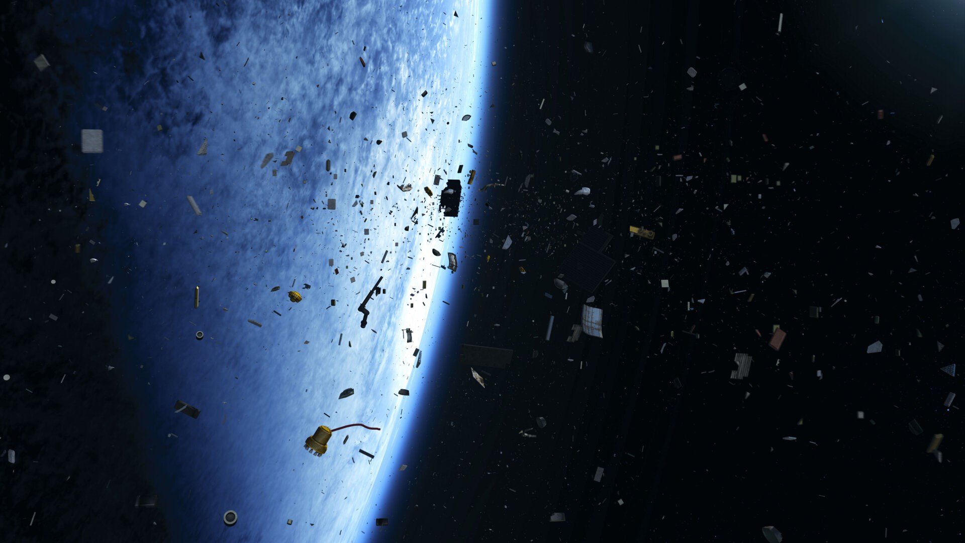 Yörüngede milyonlarca uzay enkazı dolaşıyor