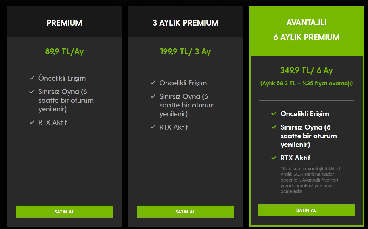 GeForce Now'a zam geldi