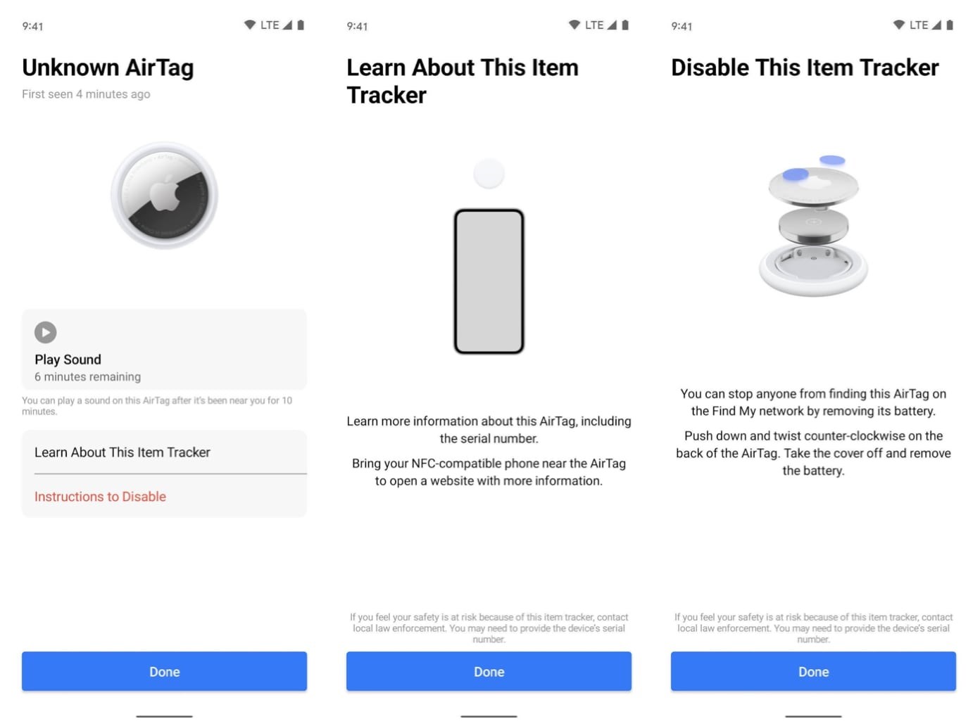 Apple, Android kullanıcıları için AirTag algılama uygulaması yayı