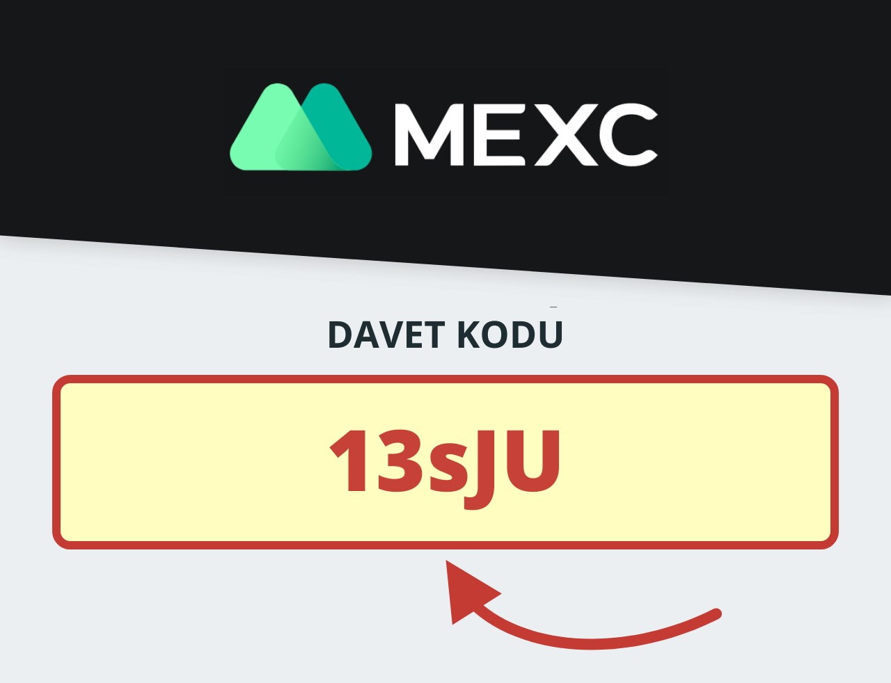 MEXC Davet Kodu: 13sJU (Ücretsiz Kayıt Referans Bonusu Alın)