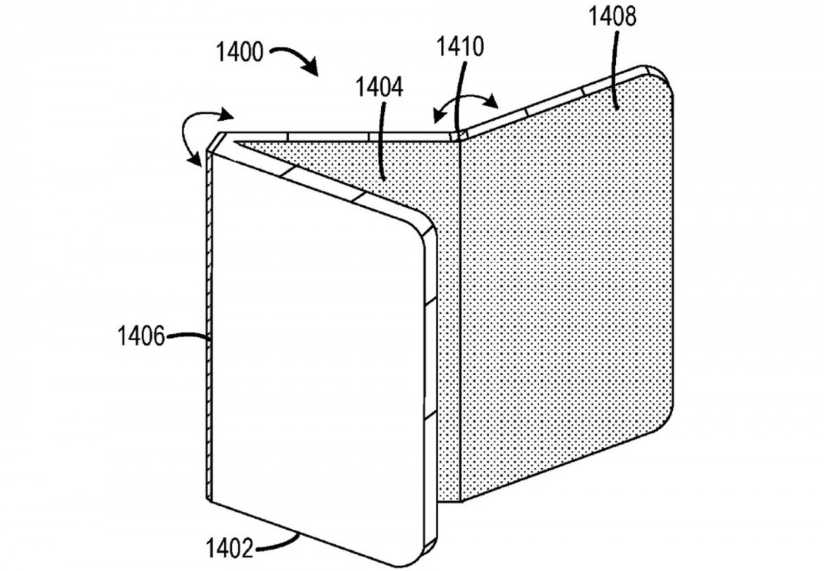 Microsoft, üç katlı bir akıllı telefonun patentini aldı