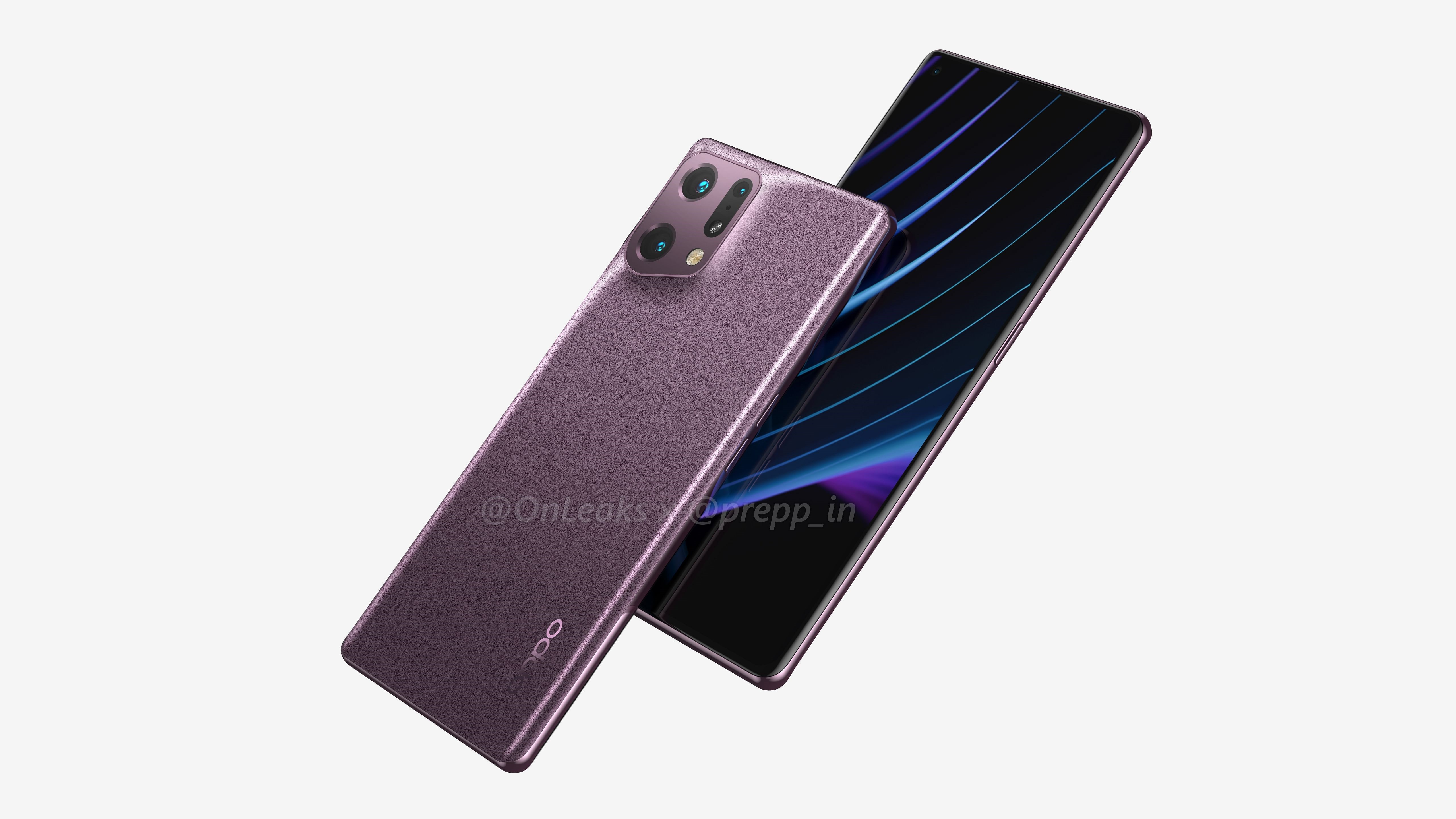 Amiral gemisi Oppo Find X5 Pro'nun tasarımı ortaya çıktı