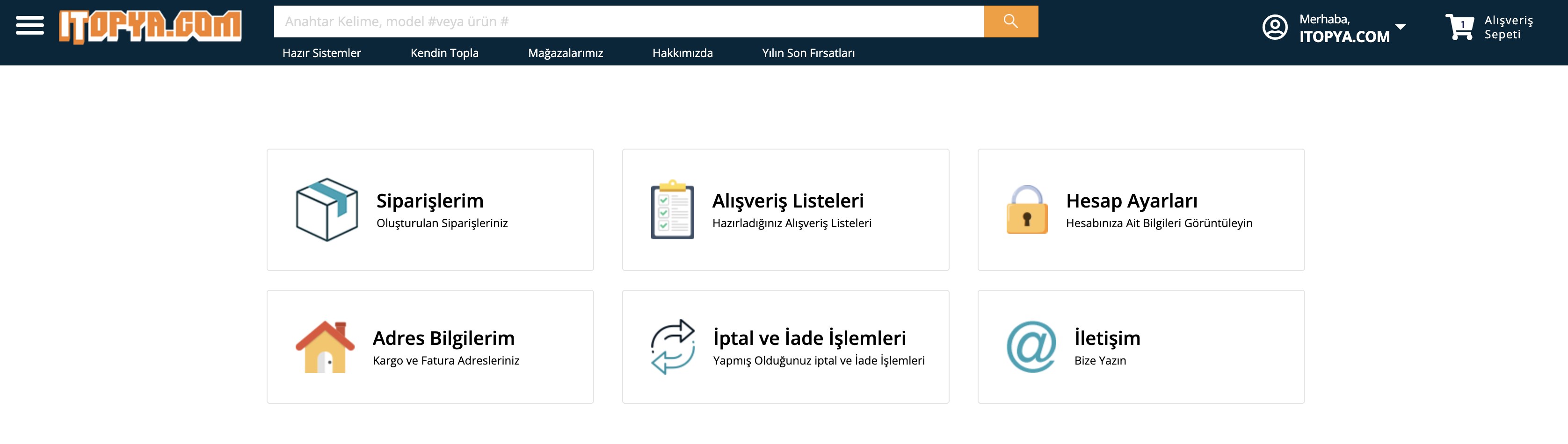 ITOPYA.COM Web Sitesi Yenilendi! Yeni Özelliklere Göz Atıyoruz.