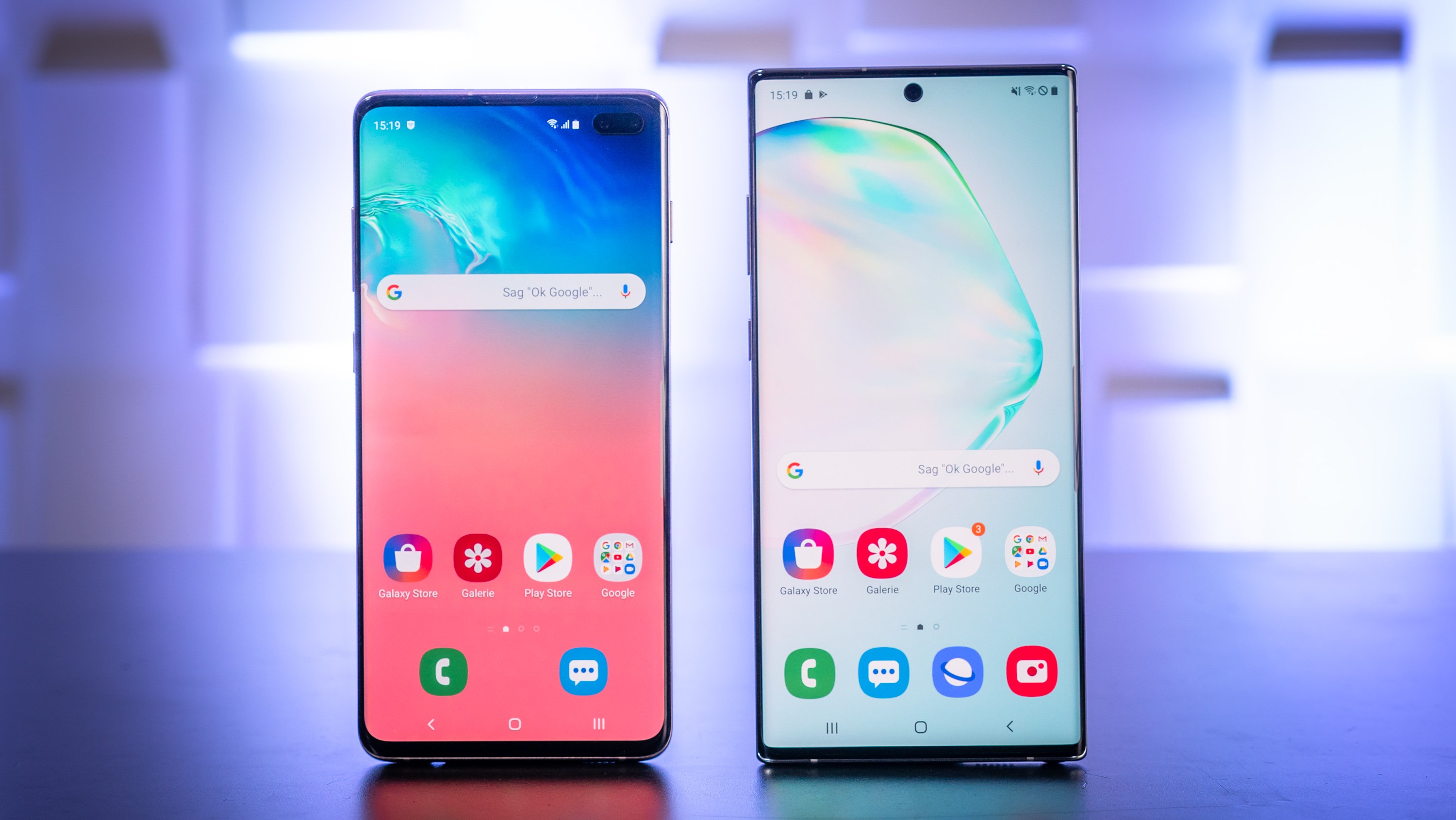 Galaxy Note 10 ve S10 serisine Android 12 güncellemesi geldi