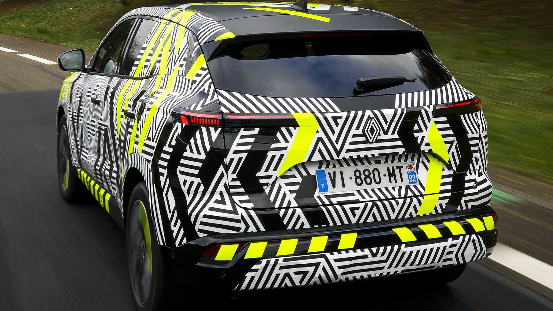 2022 Renault Austral'in kamuflajlı görselleri paylaşıldı