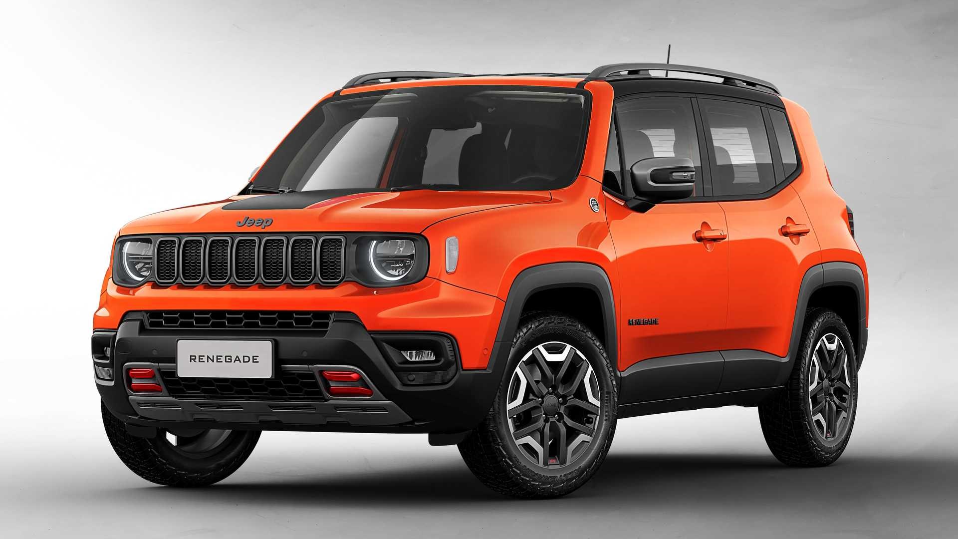 Makyajlı 2022 Jeep Renegade, Brezilya'da ortaya çıktı