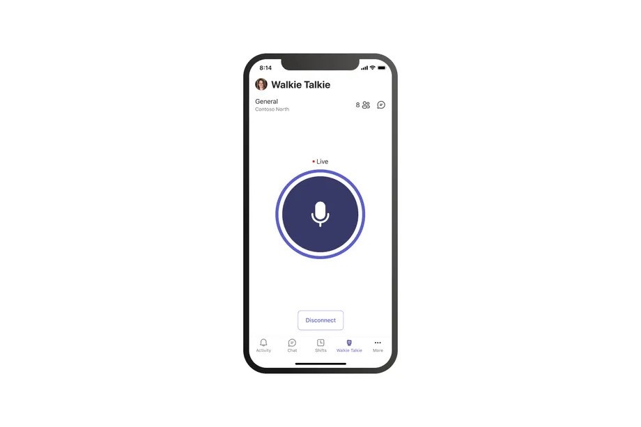 Microsoft Teams'in telsiz özelliği artık iOS'ta da kullanılabilir