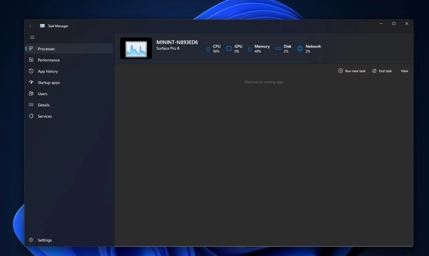 Windows 11 için tasarlanan yeni Görev Yöneticisi ortaya çıktı