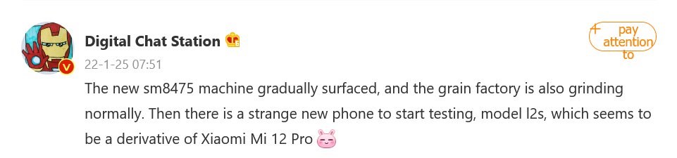 Xiaomi 12 Pro'nun Snapdragon 8 Gen 2 işlemcili versiyonu testte