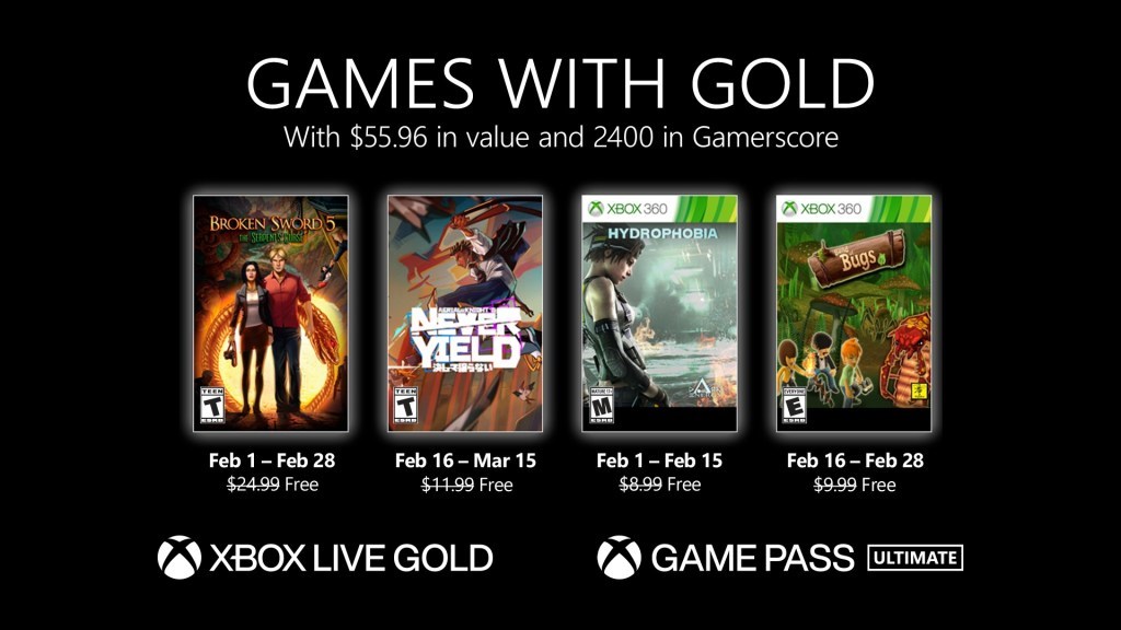 Xbox Live Gold Şubat 2022 oyunları belli oldu
