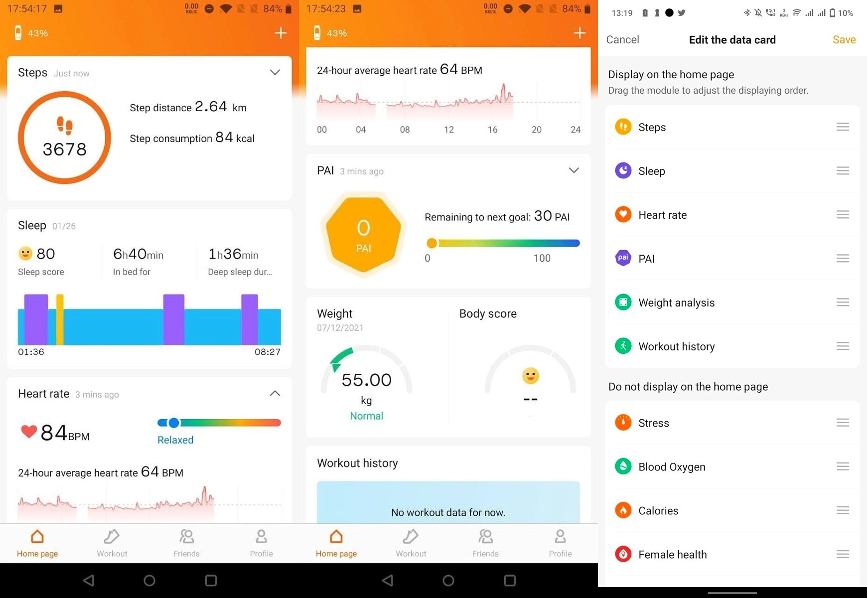 Xiaomi, Mi Fit uygulamasını güncelledi: Tasarımı yenilendi