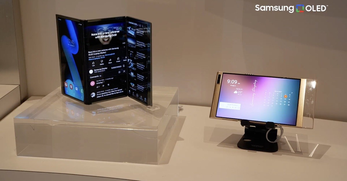 Samsung'un kalemli ve 3 kez katlanabilen telefonu ortaya çıktı