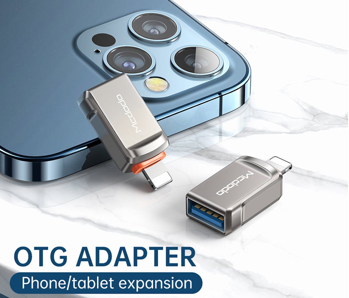 Mcdodo OTG adaptör: iPhone ve Android ile tam uyumlu