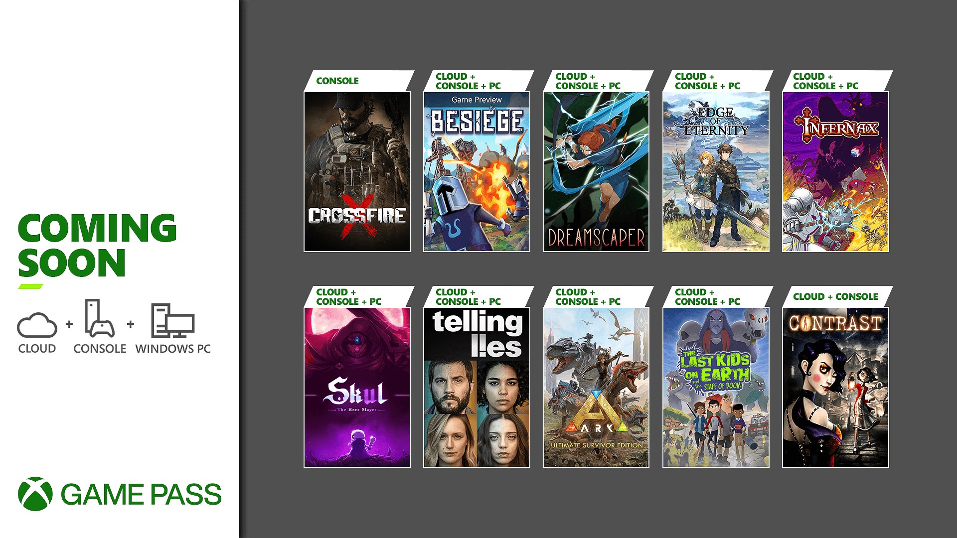 Şubat ayının başında Xbox Game Pass'e gelecek oyunlar belli oldu