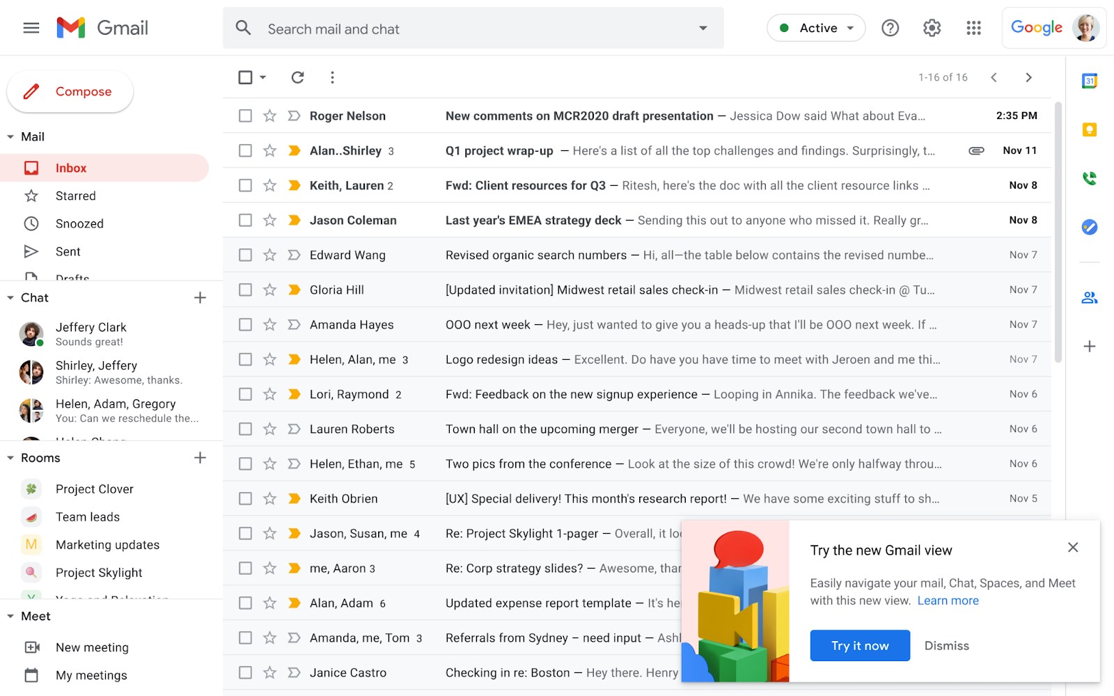 Gmail arayüzü değişiyor: İşte tüm detaylar