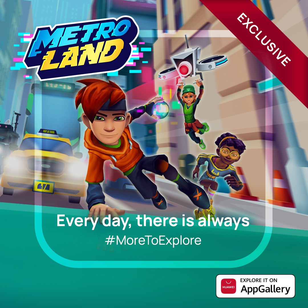 Subway Surfers'ın devam oyunu MetroLand, AppGallery'de yayınlandı