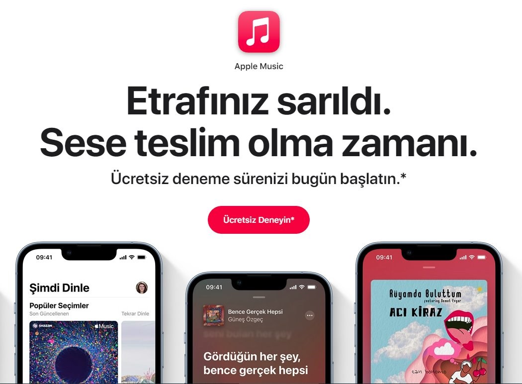 Apple Music'in ücretsiz deneme süresi 1 aya düşürüldü