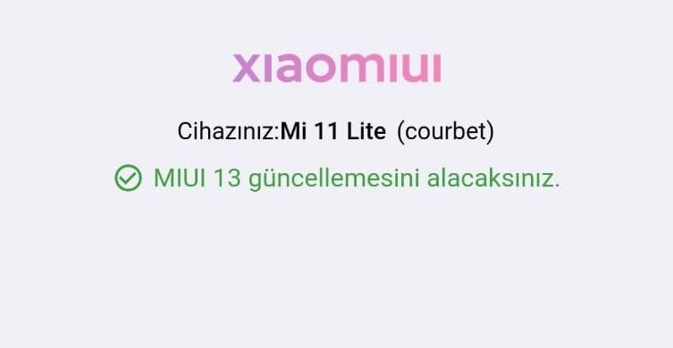 Xiaomi telefonunuzun güncelleme alıp almayacağını öğrenin