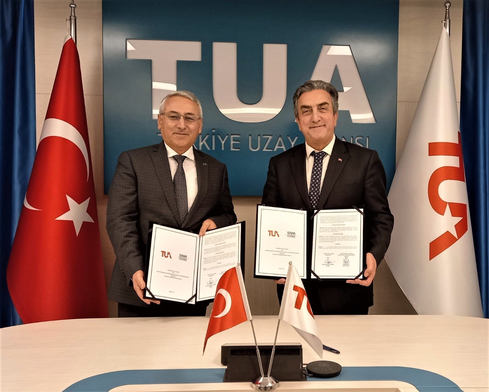 Türkiye Uzay Ajansı ile SAHA İstanbul arasında iş birliği