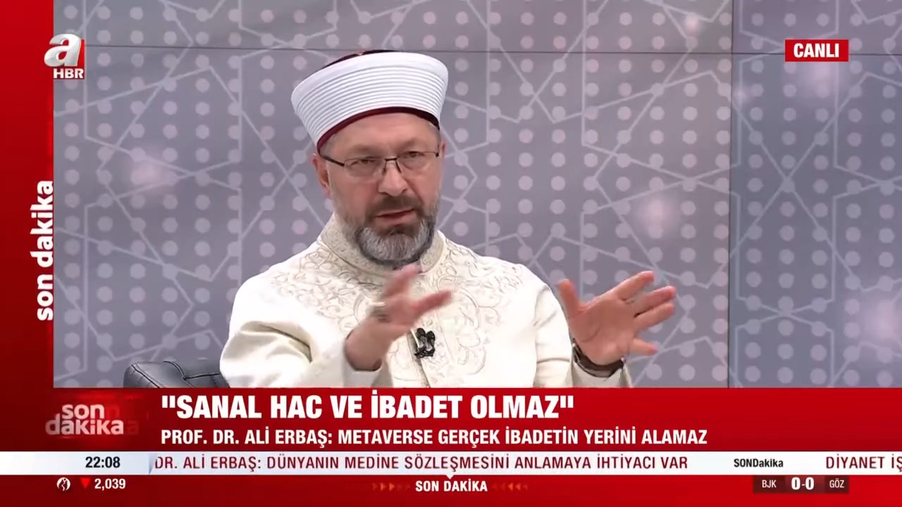 Diyanet'ten 'Metaverse'de hac olur mu?' sorusuna yanıt