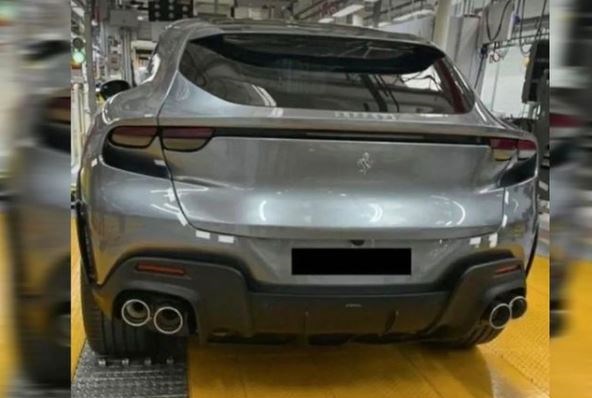 Ferrari Purosangue SUV'un fotoğrafları sızdırıldı: İşte tasarımı