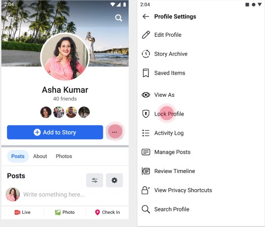 Facebook, Ukrayna'daki kullanıcılara profil kilitleme aracı sundu