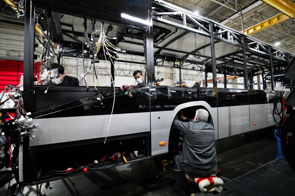 İstanbul'un yeni metrobüsleri için geri sayım başladı