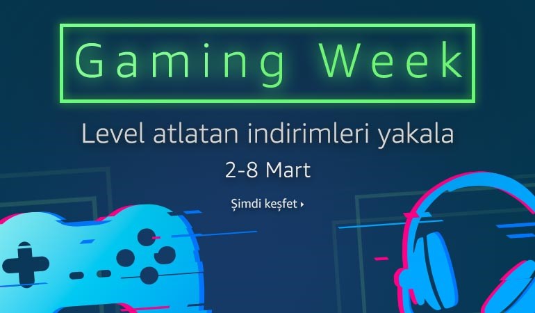 Amazon'da Gaming Week indirimleri başladı