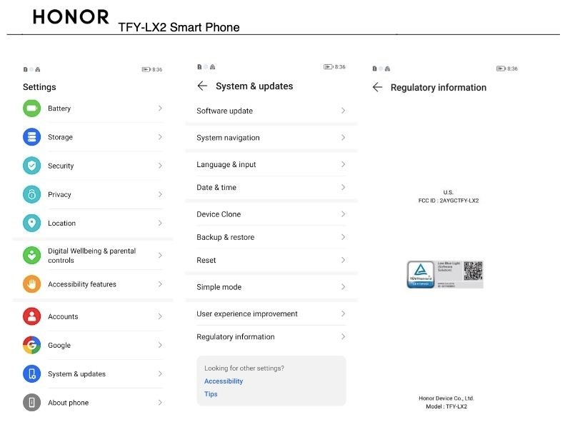 Honor X8 için geri sayım başladı: FCC ve TÜV Rheinland sertifikas