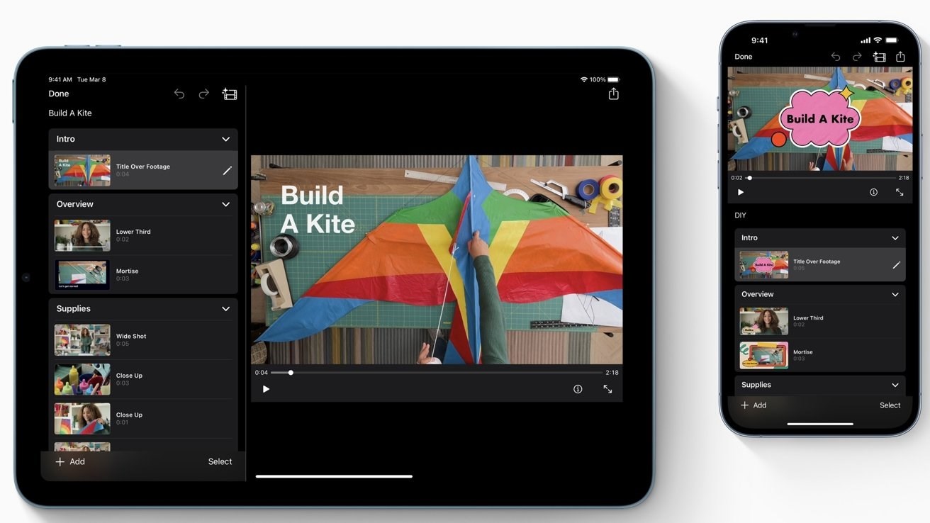 Apple, iMovie uygulamasına gelecek iki yeni özelliği tanıttı