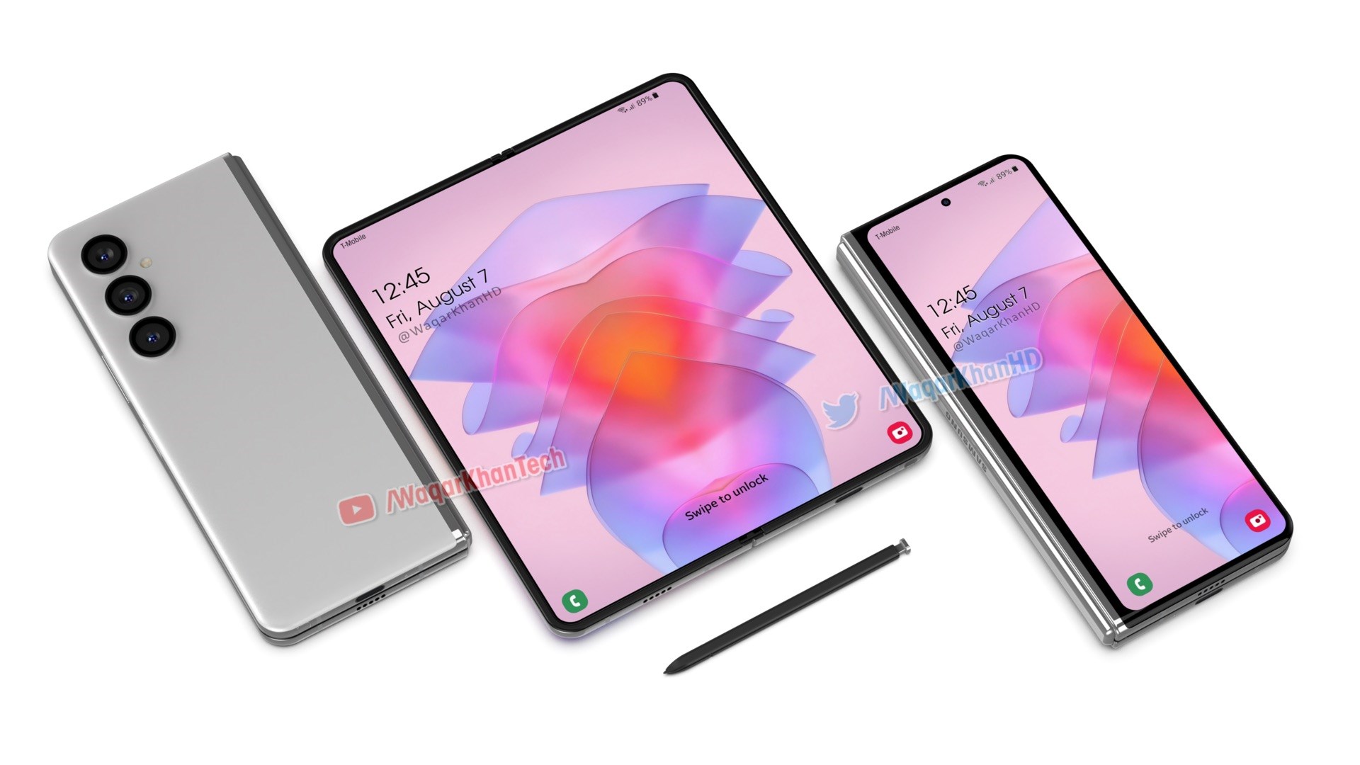 Galaxy Z Fold 4'ten ilk görüntüler geldi