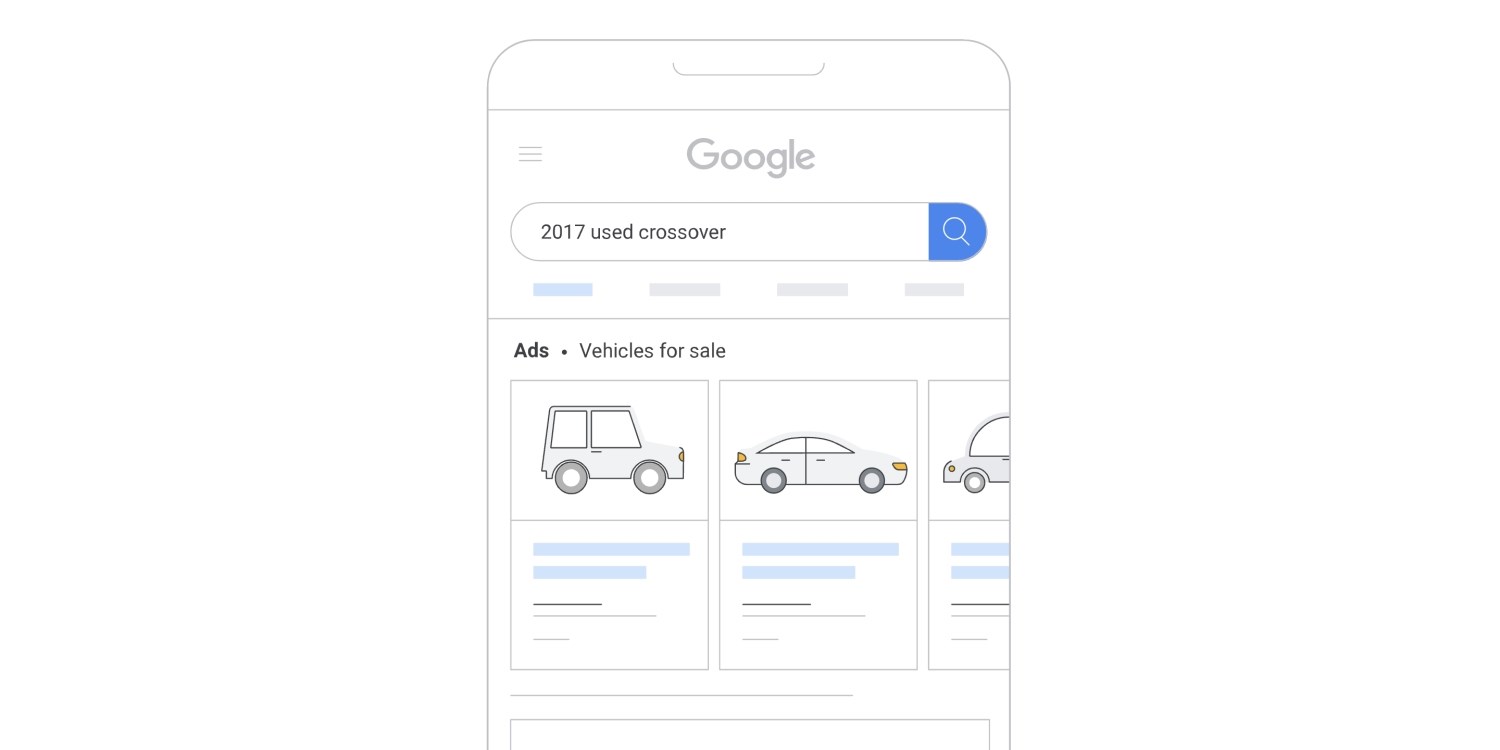 Google, arama sonuçlarında araç reklamları göstermeye başlıyor