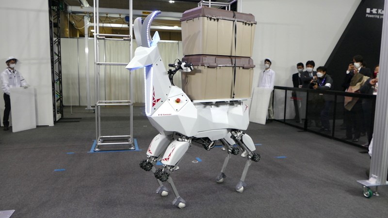 Kawasaki, sürülebilir bir robot keçi geliştirdi: Bex