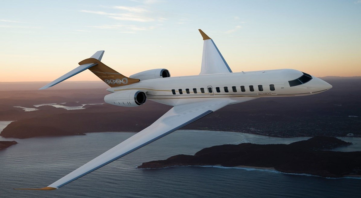 HAVA-SOJ Bombardier Global 6000 uçağı