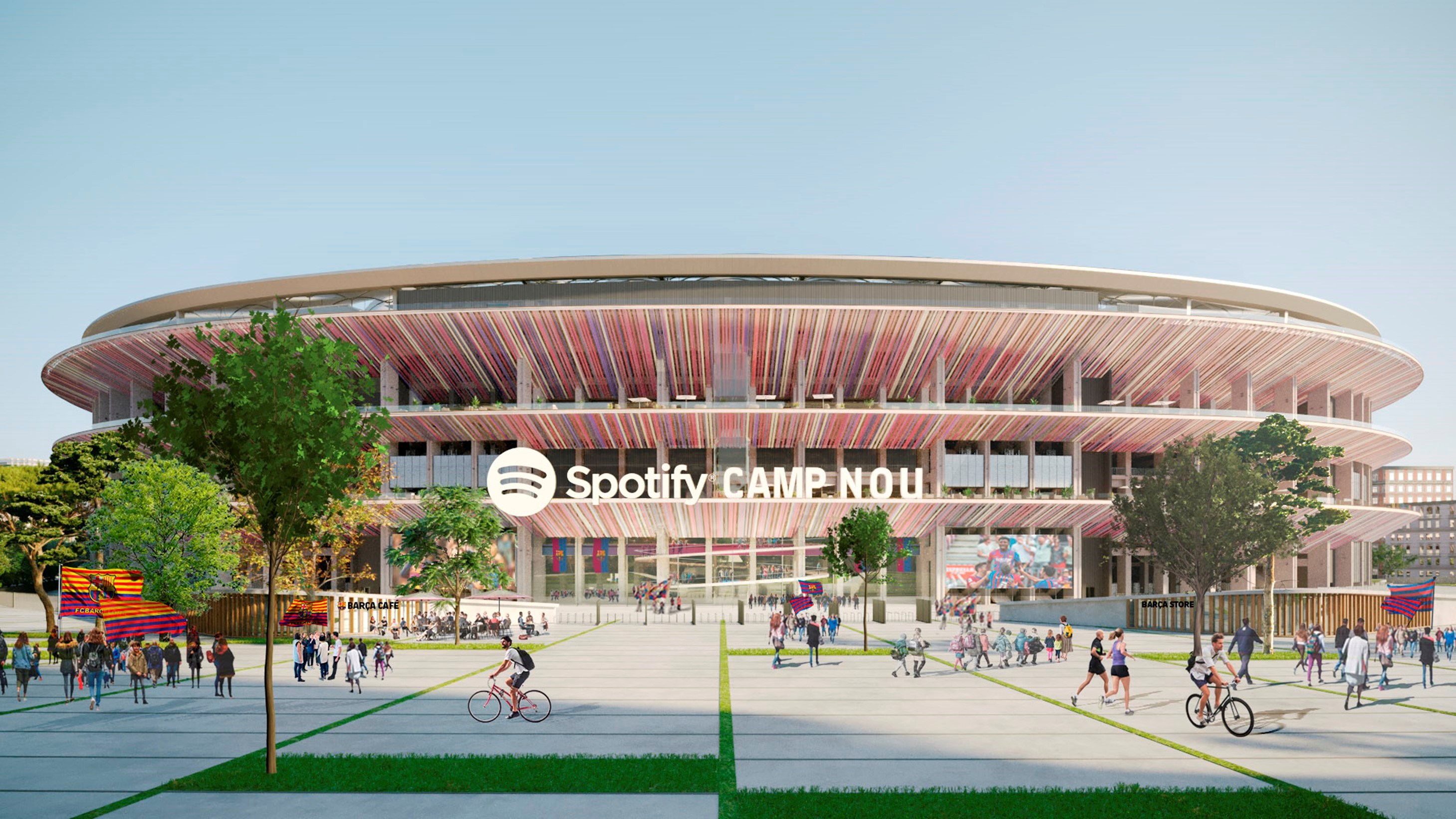 Spotify, Barcelona'nın stadına ve formasına sponsor oldu