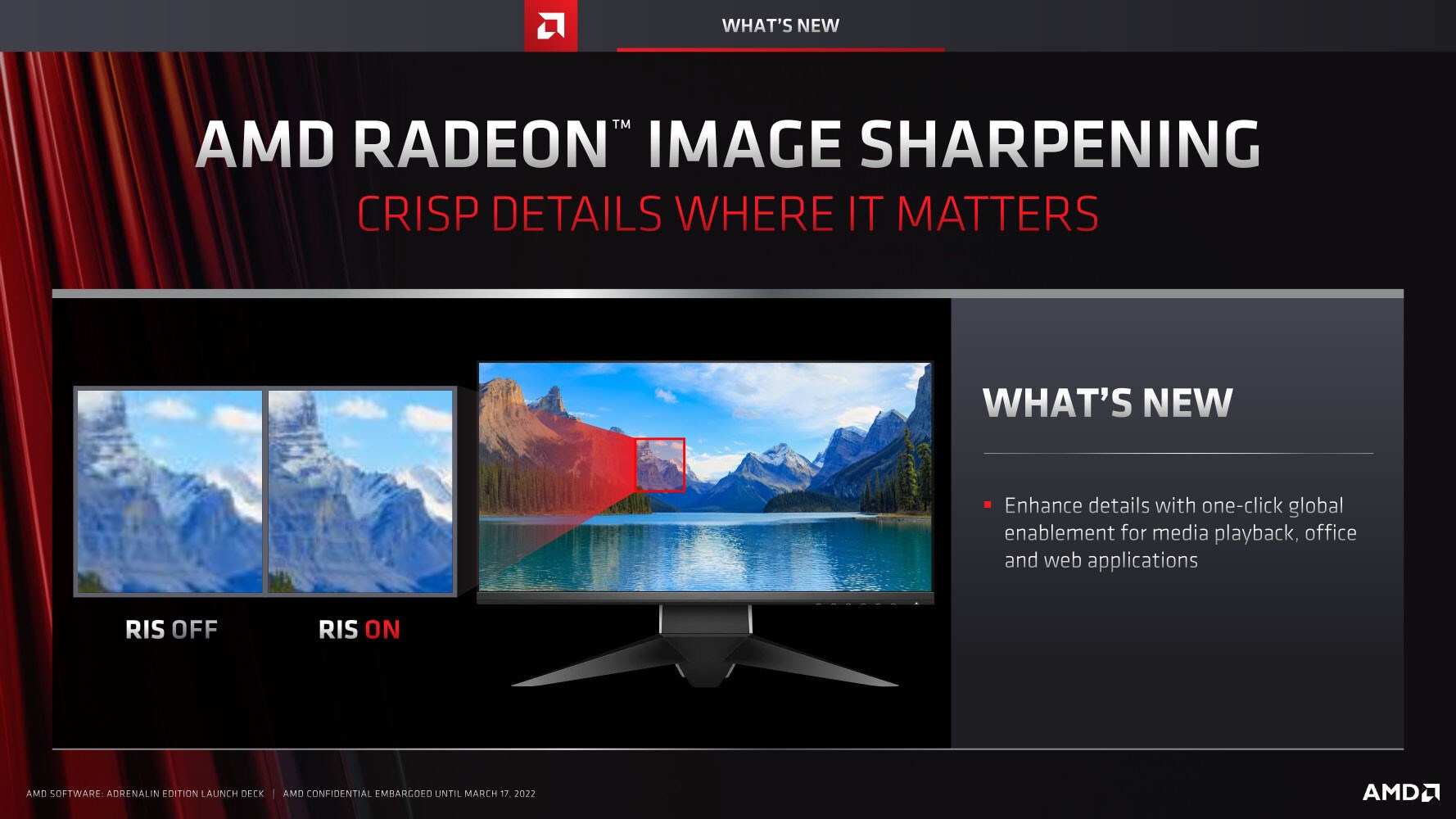 AMD Radeon Image Sharpening (RIS)