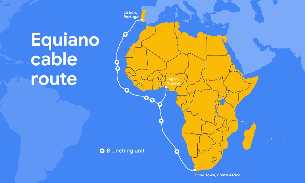 Google'ın yeni okyanus altı internet kabloları Afrika'ya ulaştı