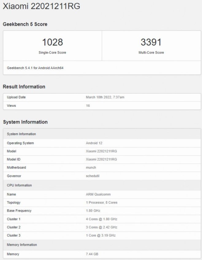 POCO F4, Snapdragon 870 ile Geekbench'te göründü