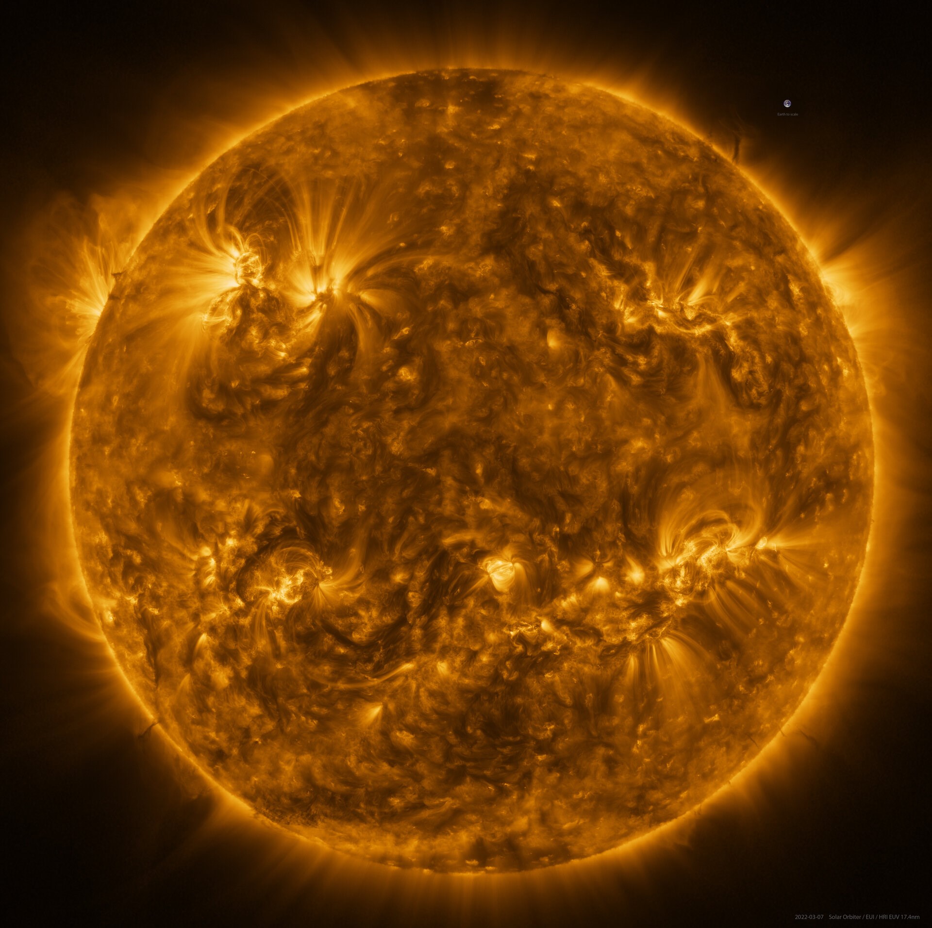 Solar Orbiter tarafından Güneş'in en net fotoğrafı çekildi