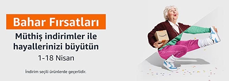 Amazon'da Bahar Fırsatları indirimi başladı