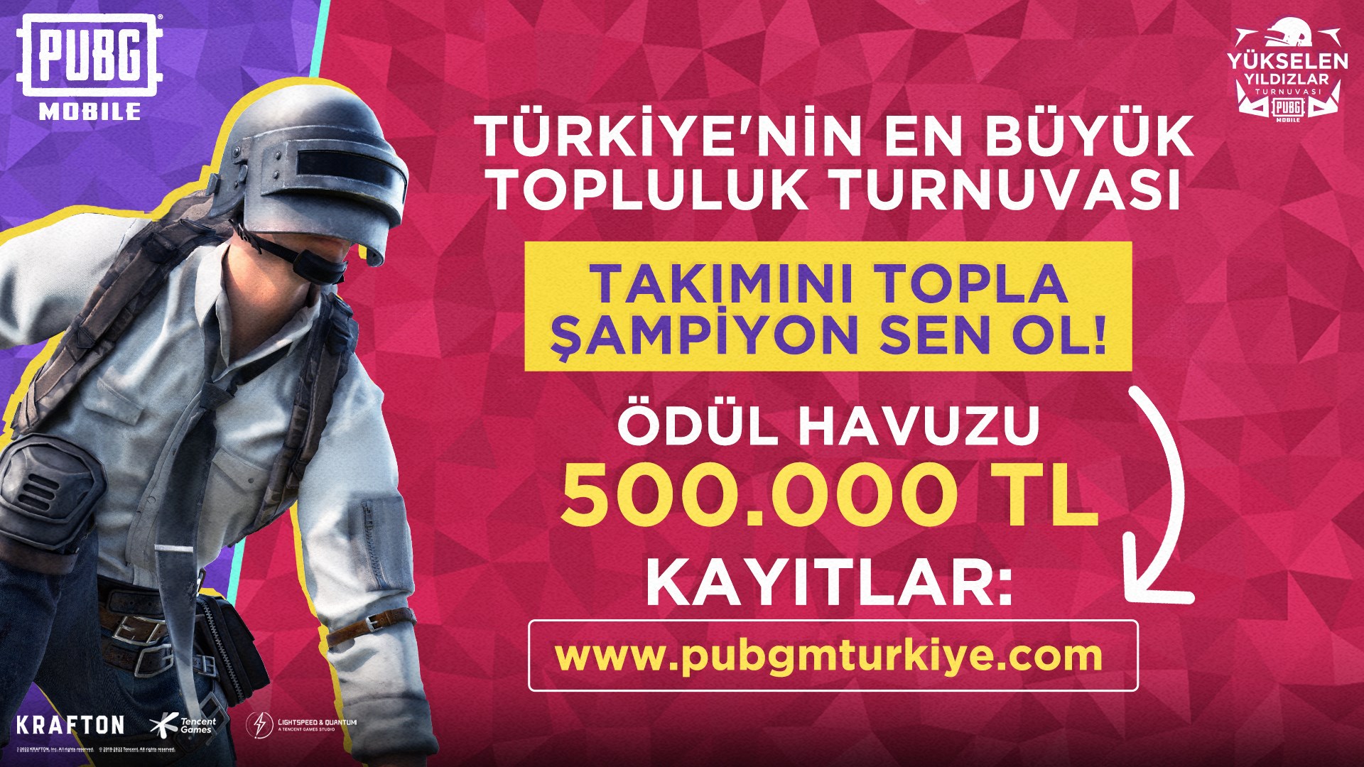 PUBG MOBILE'den Türkiye’nin en büyük topluluk turnuvası geliyor