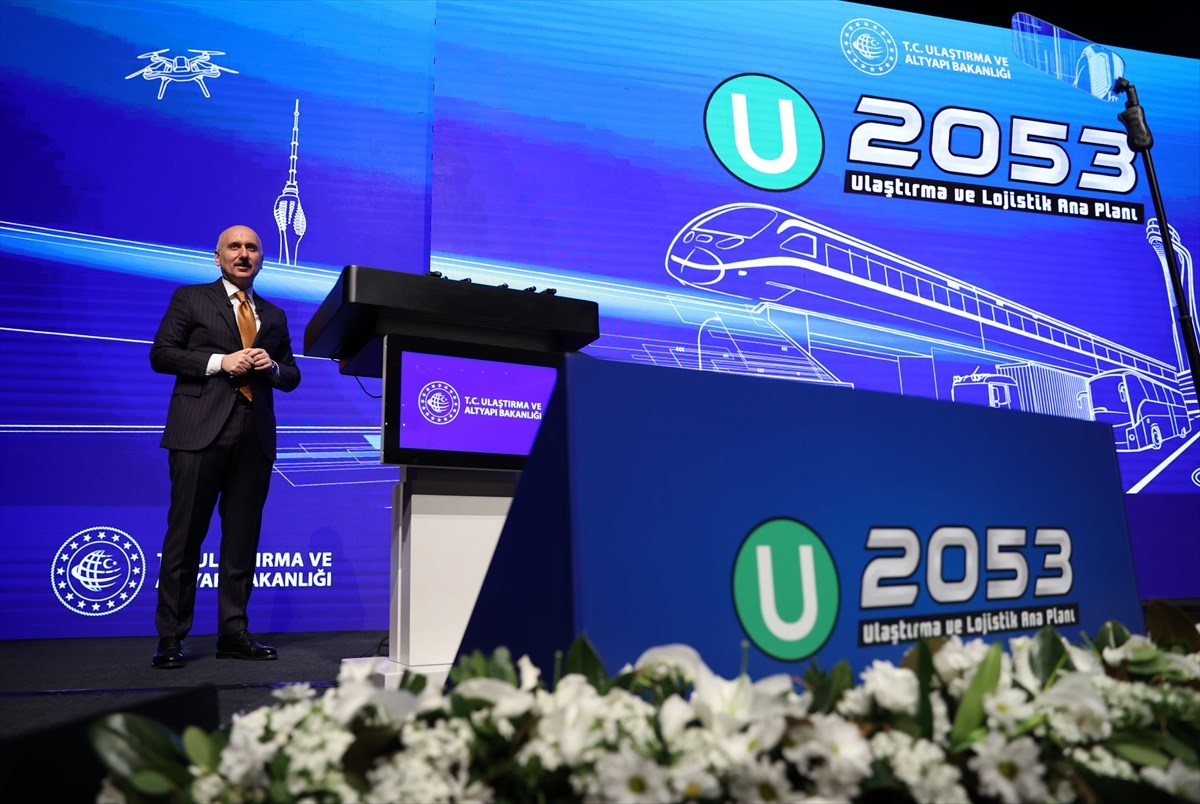 Türkiye'nin 2053 yılı ulaştırma hedefleri duyuruldu