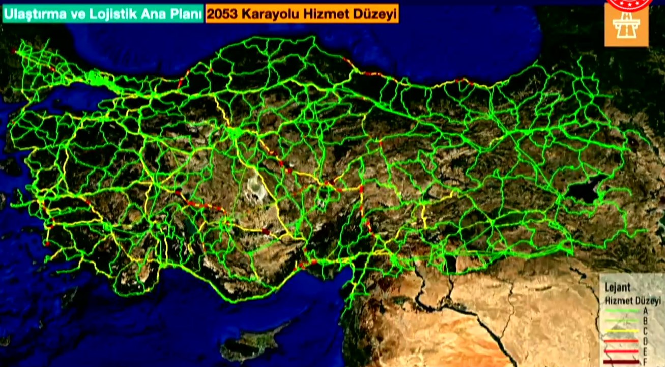 Türkiye'nin 2053 yılı ulaştırma hedefleri duyuruldu