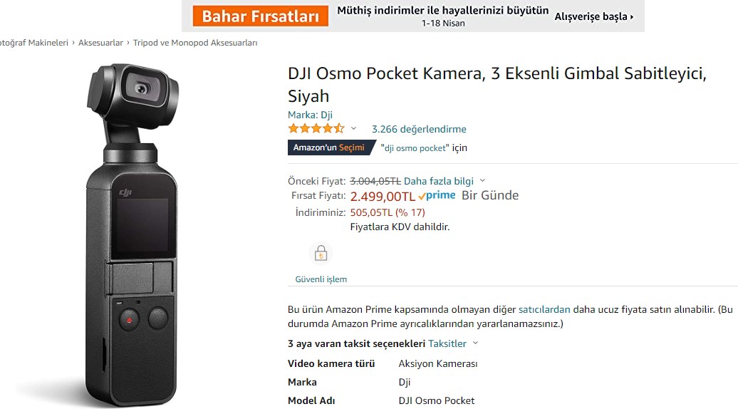 Amazon Bahar FIrsatları'nda günün öne çıkan indirimleri - 5 Nisan